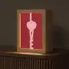 Love - Hart - Rood Light Box met kabel (Tafellamp) klein -z3d_website
