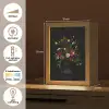 Klassiek - Vaas - Boeket - Bloemen Light Box met kabel (Tafellamp) klein -USP_NL