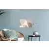 Vloeiende vlakken - Harmonieus - Golvend Muursticker klein -plant