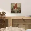 Kerstgnome - Konijntjes - Kleurrijk plexiglas 5mm klein -sfeer4