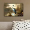Reiger - Water - Planten canvas 2cm klein -sfeer3