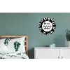 Quotes - Hé zon, ga je mee stralen? - Tekst - Zon - Zomer Wandcirkel aluminium klein -slaapkamer