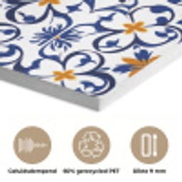 Patroon - Modern - Kleurrijk PET vilt klein 837 -closeup_NL