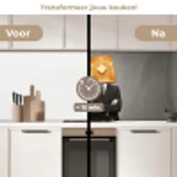 Ontbijt - Koppel - Ei - Brood keuken achterwand 2 middel -voor-na2_NL