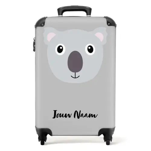 Ko koala NBS - Handbagage koffer - Kinderen Unisex middel -productfoto_recht