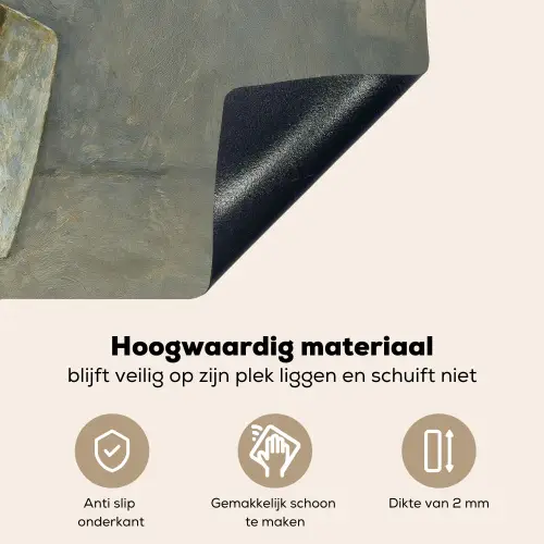 Troffel - Verf - Gereedschap Inductie beschemer met haakjes klein -ky-onderkant-nl