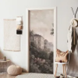 Zee - Villa - Beige deurposter klein -sfeer6