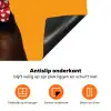 Hond - Oranje - Roos - Valentijn Inductie beschermer vinyl 3mm klein -zzzzzzz-td-onderkant