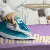 Oh darling - Hart - Paars Wandkleed katoen klein -sfeer9