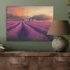 Lavendelveld - Quote - Zonsondergang PET vilt klein -sfeer2