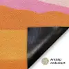 Heuvels - Oranje - Zon - Abstract Deurmat klein -antislip_NL