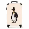 Pinguin in Pak Koffer - NBS - Handbagage middel -productfoto_recht
