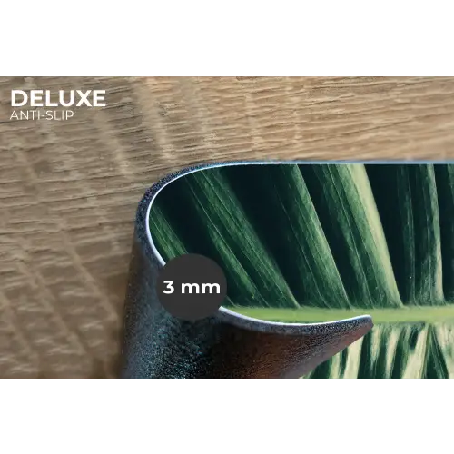 Bladeren - Tropisch - Jungle Placemat vinyl groot -closeup