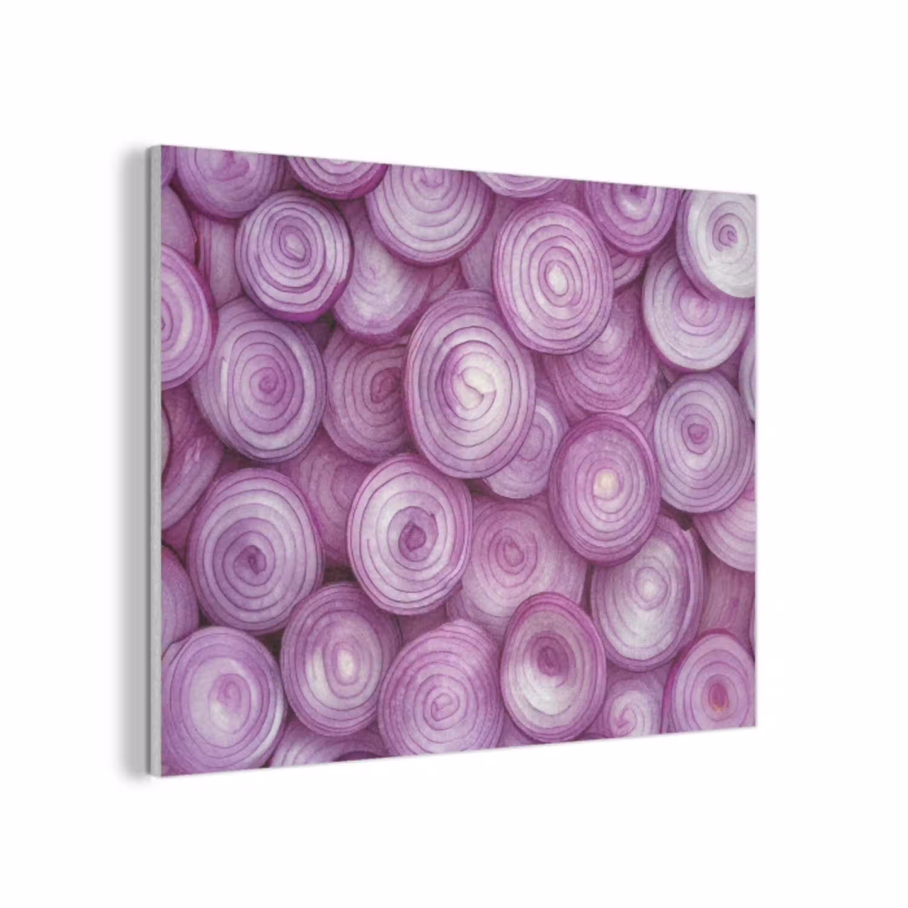 Paars - Uien - Close up PET vilt klein -3d