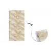 Lichtbeige - Onyx - Subtiel fotobehang vinyl groot 64 -3d