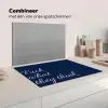 Fuck what they think - Blauw - Cursief Inductie beschermer vinyl 3mm klein -wsfeer7_website
