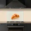 Croissant - Brood - Beige keuken achterwand spatscherm klein -sfeer1