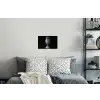 Microfoon - Delfts blauw - Muziek Muursticker klein -slaapkamer