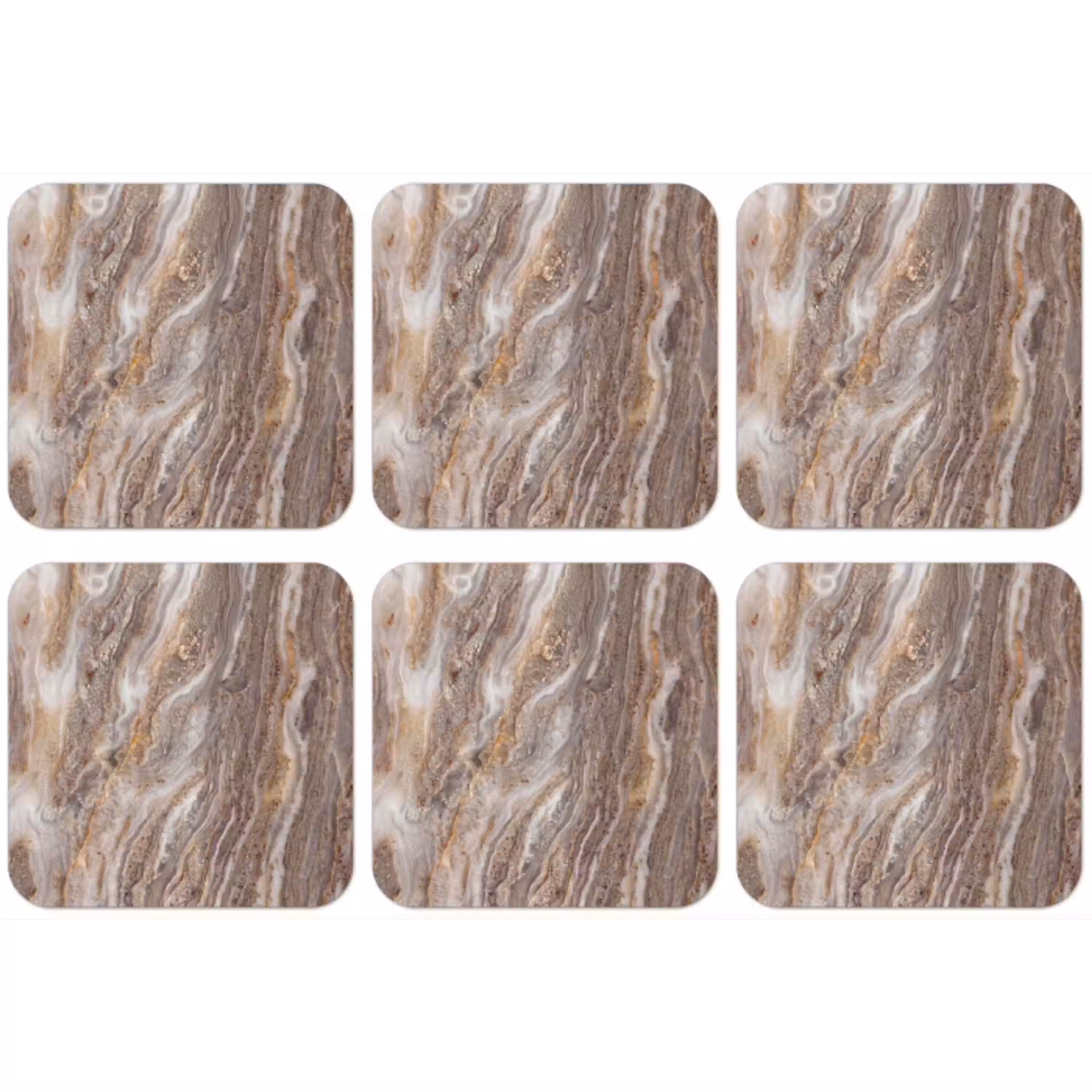 Textuur - Steen - Abstract - Beige onderzetter kurk middel -zkaufland3dotto