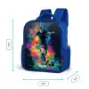 Neon - Voetballer - Kleurrijk Kinderrugzak - Blauw middel -productfoto_formaten