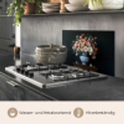 Hout - Vaas - Kleuren - Bloemen keuken achterwand spatscherm klein -usp_DE