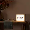 Broer - Lettercollage Light Box met kabel (Tafellamp) klein -sfeer4