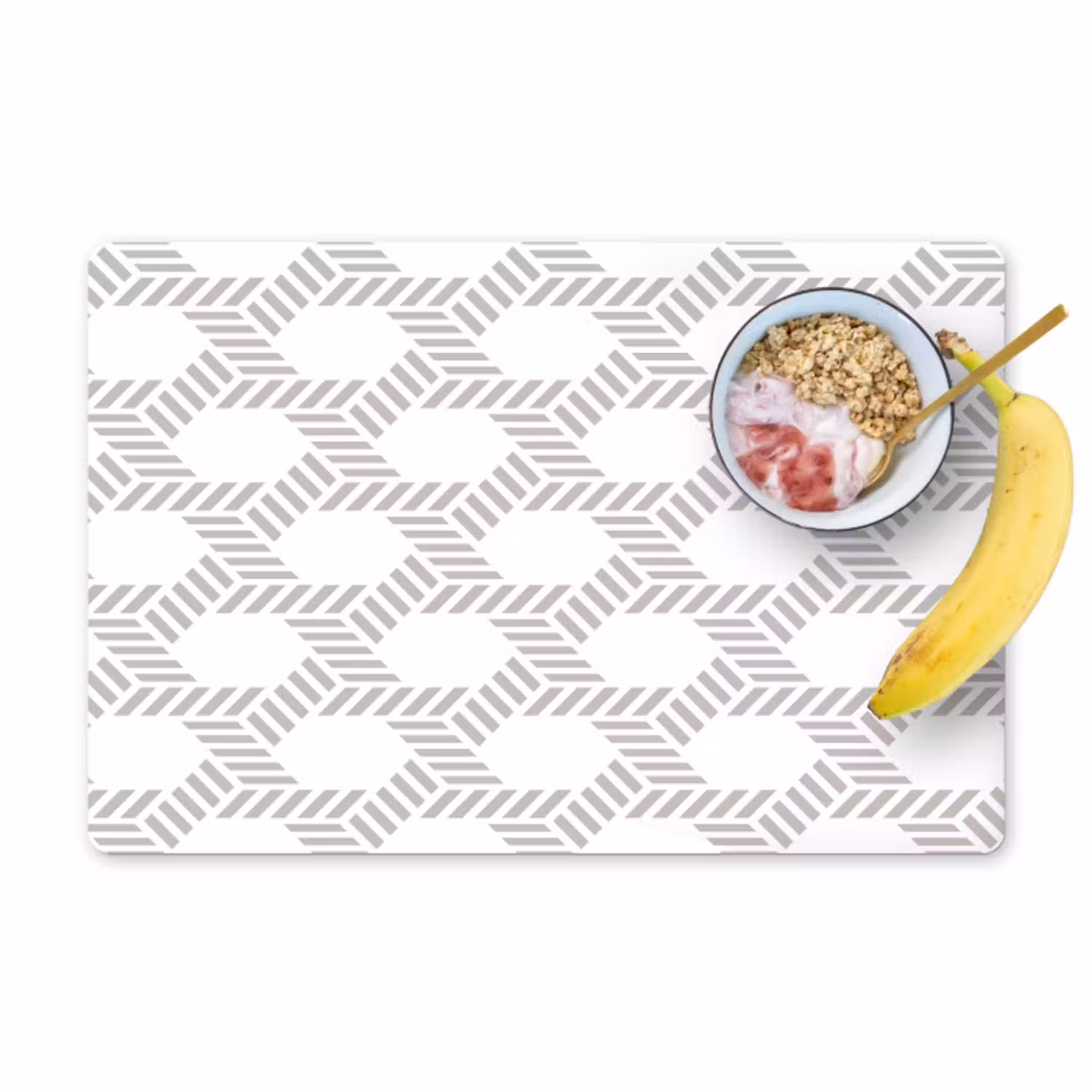 Grafisch - Patroon - Modern -  Opvallend - Begrensd Placemat vinyl groot 368 -zzzproduct_Kitchenyeah-website