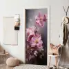 Bloemen - Roze - Stilleven - Kunst deurposter klein -sfeer6
