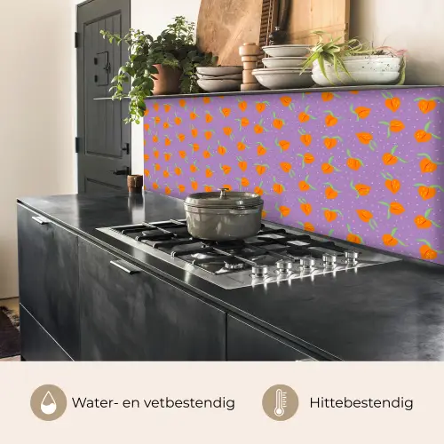 Paars - Oranje - Perzik keuken achterwand 2 middel 871 -usp_NL