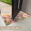 Vlinders - Oranje - Bloemen Deurmat klein -USP_NL
