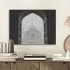 Donkere poort - Symmetrische koepel - Minaretten PET vilt klein -sfeer1