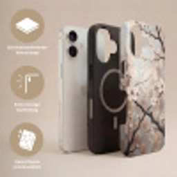 Bloesem - Takken - Schilderij - Beige - Serene Toughcase MagSafe Apple iPhone 17 klein -USP_Lagen_NL