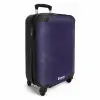 Lederen look midden paars NBS - Handbagage koffer - Kinderen Unisex middel -productfoto_3d
