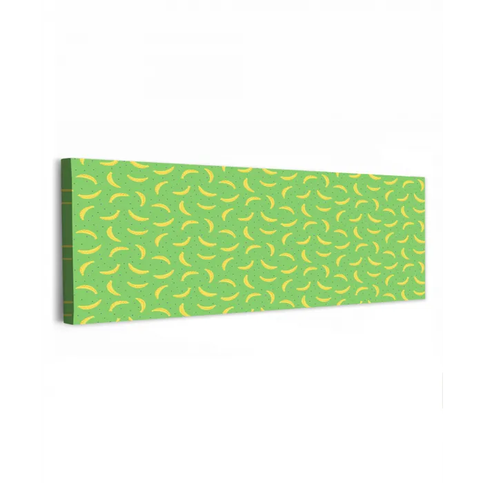 Groen - Geel - Bananen canvas 2cm klein 828 -z3d
