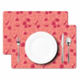 Weidebloemen - Romantisch - Roze Placemat vinyl groot 368 -zzsfeer2_Kitchenyeah-website