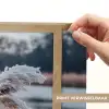 Riet - Gras - Natuur - Winter - Meer Light Box met batterij (Wandlamp) middel -USP_websiteprintNL
