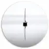 Zeilboot - Zwart - Water - Silhouet Wandcirkel plexiglas klein -3d