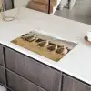 Schapen - Weidenlandschap - Heuvels Inductie beschermer vinyl 3mm klein -sfeer8