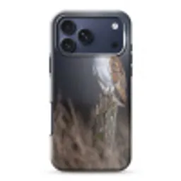 Kerkuil - Maan - Nacht Toughcase MagSafe Apple iPhone 17 Pro Max klein -3d