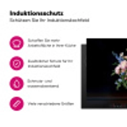 Pastel - Bloemen - Glazen - Vaas Inductie beschermer vinyl 3mm klein -zzzzzzz-lf-ups