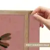 Illustratie - Vogel - Vlakken - Kleurrijk Light Box met batterij (Wandlamp) middel -USP_websiteprintNL