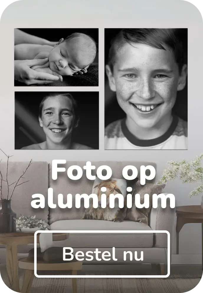 Foto op aluminium