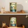 Olifant - Tijger - Bos - Jungle Light Box met kabel (Kinderlampje) klein -sfeer3_kind