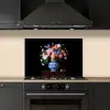 Rozen - Bloemen - Vaas - Boeket keuken achterwand spatscherm klein -sfeer1