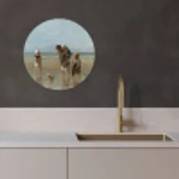 Kinderen der zee KitchenYeah - Keuken - Wandcirkel Forex klein -sfeer1