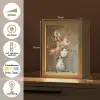 Oude meesters - Bloemen - Balthasar van der Ast Light Box met kabel (Tafellamp) klein -USP_NL