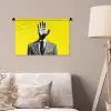 Pak - Hand - Geel Wandkleed katoen klein -sfeer4