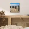 Zand - Strand - Paal - Water - Zomer plexiglas 5mm klein -sfeer4