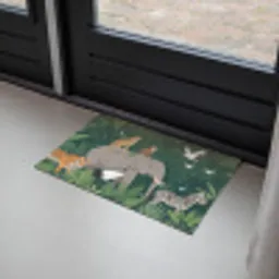 Tropisch - Jungle -  Groen Deurmat klein -sfeer2