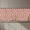 Gerbera - Bloemen - Roze keuken achterwand 2 middel 871 zz_3dshopping